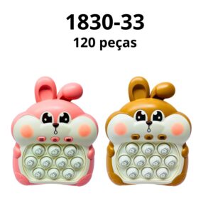 1830-33 POP IT de Coelho (Caixa com 120 peças)