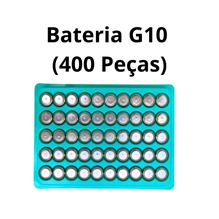 AG10 - Baterias (50 unid) cartela azul