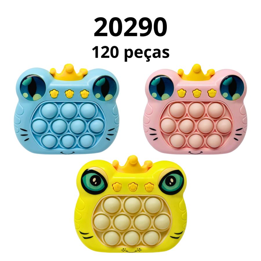 20290 - POP IT Gatinho (Caixa com 120 peças)