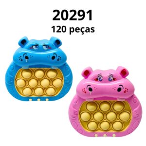 20291 - POP IT hipopótamo (Caixa com 120 peças)