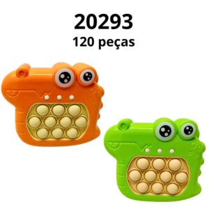 20293 - POP IT Jacaré (Caixa com 120 peças)