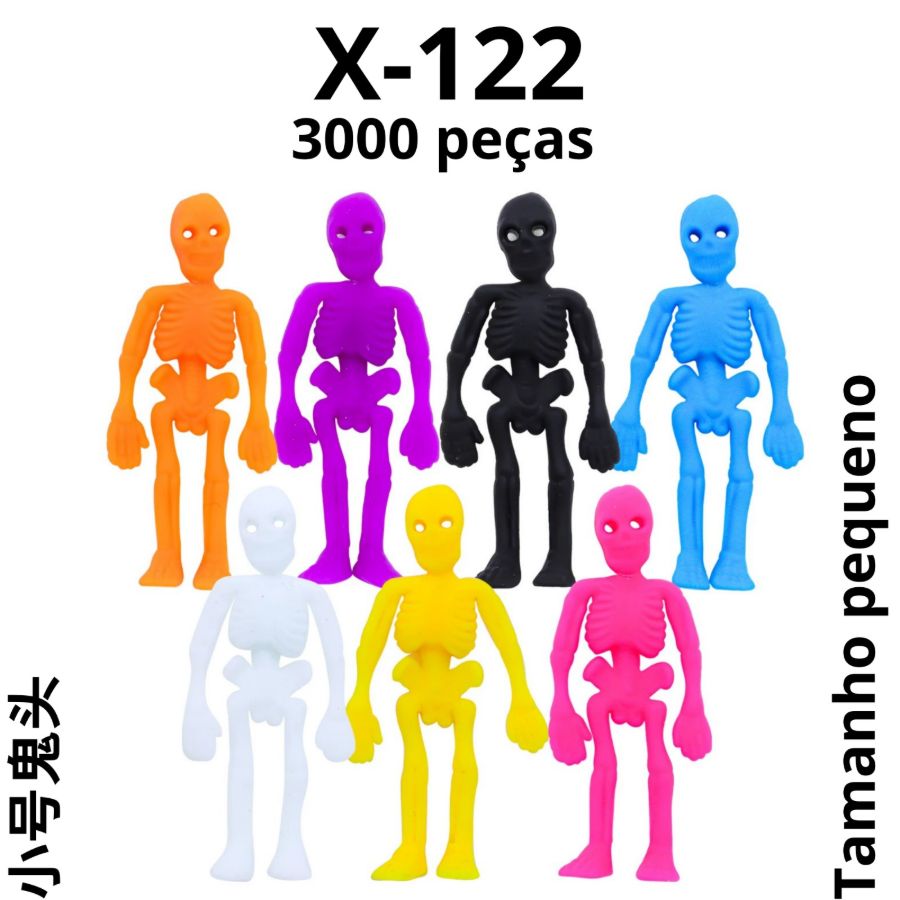 X122 CAVEIRAS PEQUENAS (pacote 105 unid)
