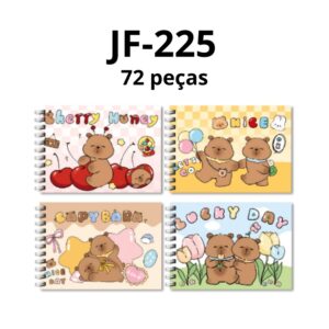 JF-225 CADERNO DE CAPIVARA PARA COLORIR