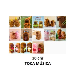 JF-117 Capivara de pelucia de 30cm (Caixa com 120 peças)