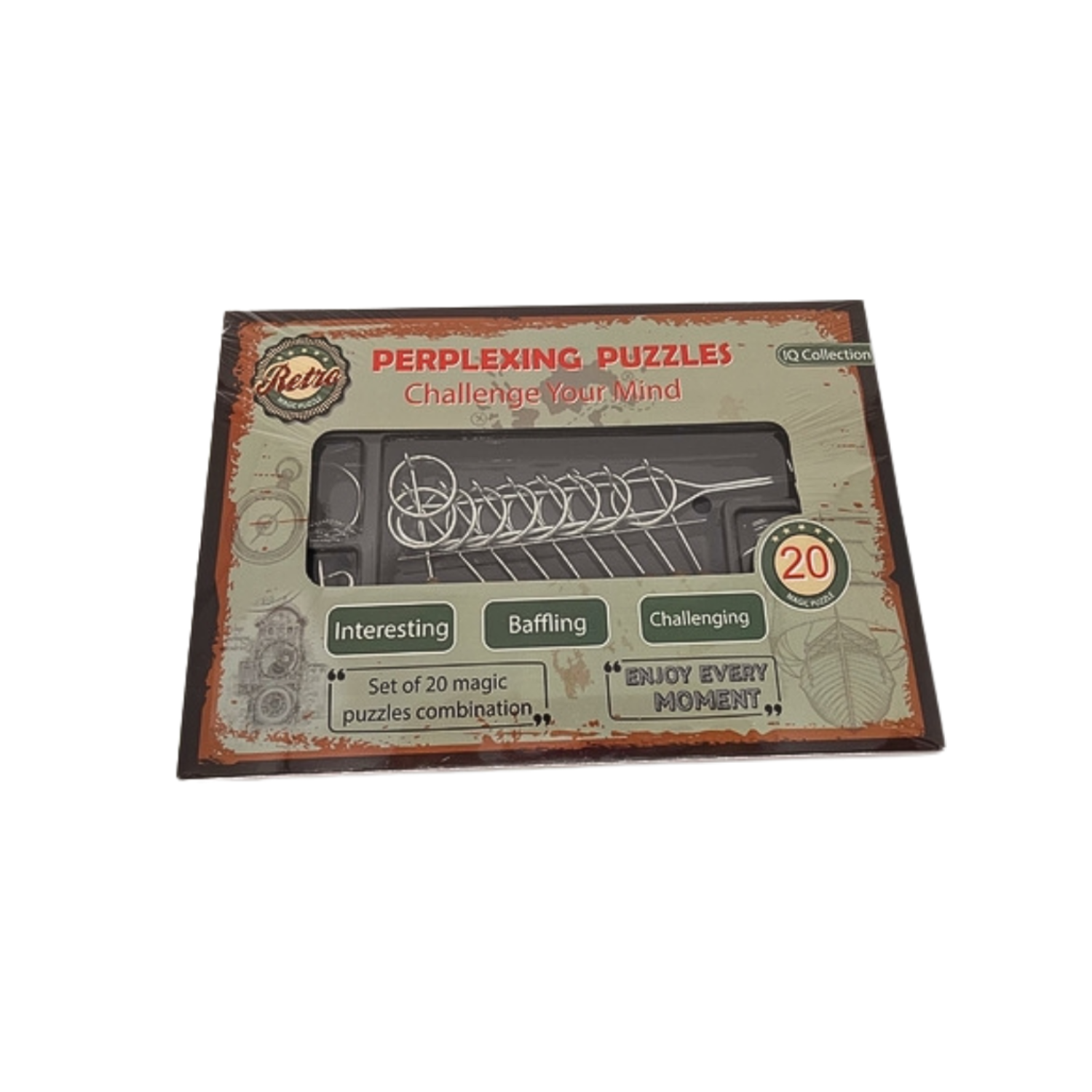 JF-124 Quebra-Cabeça 20 Peças (Caixa com 42 peças)