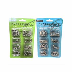 JF-125 Kit de 8 Peças Quebra-Cabeça (Caixa com 120 peças)