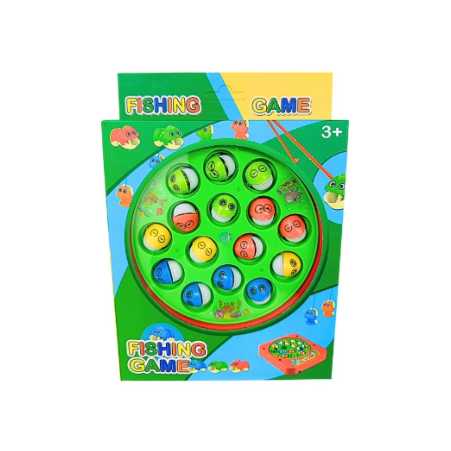 JF-176 Jogo de Pescaria Infantil (Caixa com 120 peças)