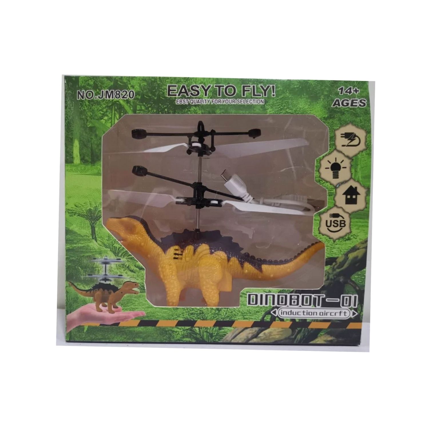 MY-18 Helicóptero de Dinossauro (Caixa com 120 peças)